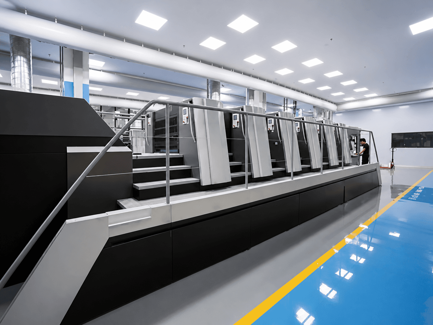 Heidelberg offset press at Vietnam Xinyuanjia factory